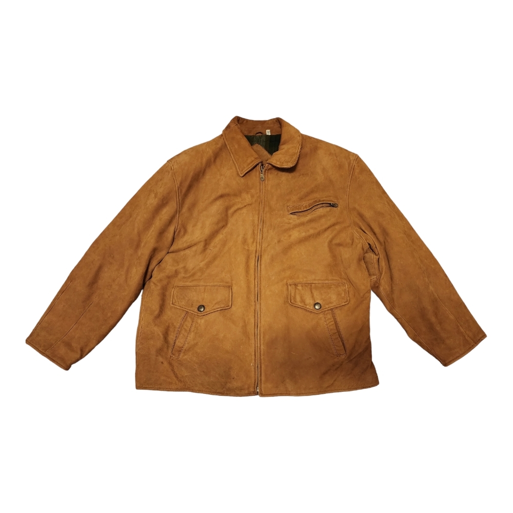 Roundtree & Yorke Leather Field Jacket